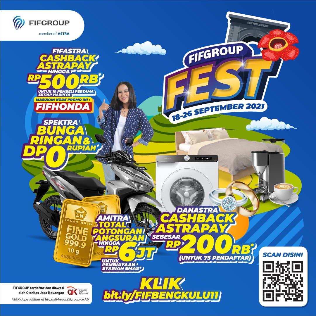 Nikmati Beragam Promo Menarik dan Spesial di FIFGROUP FEST Bengkulu