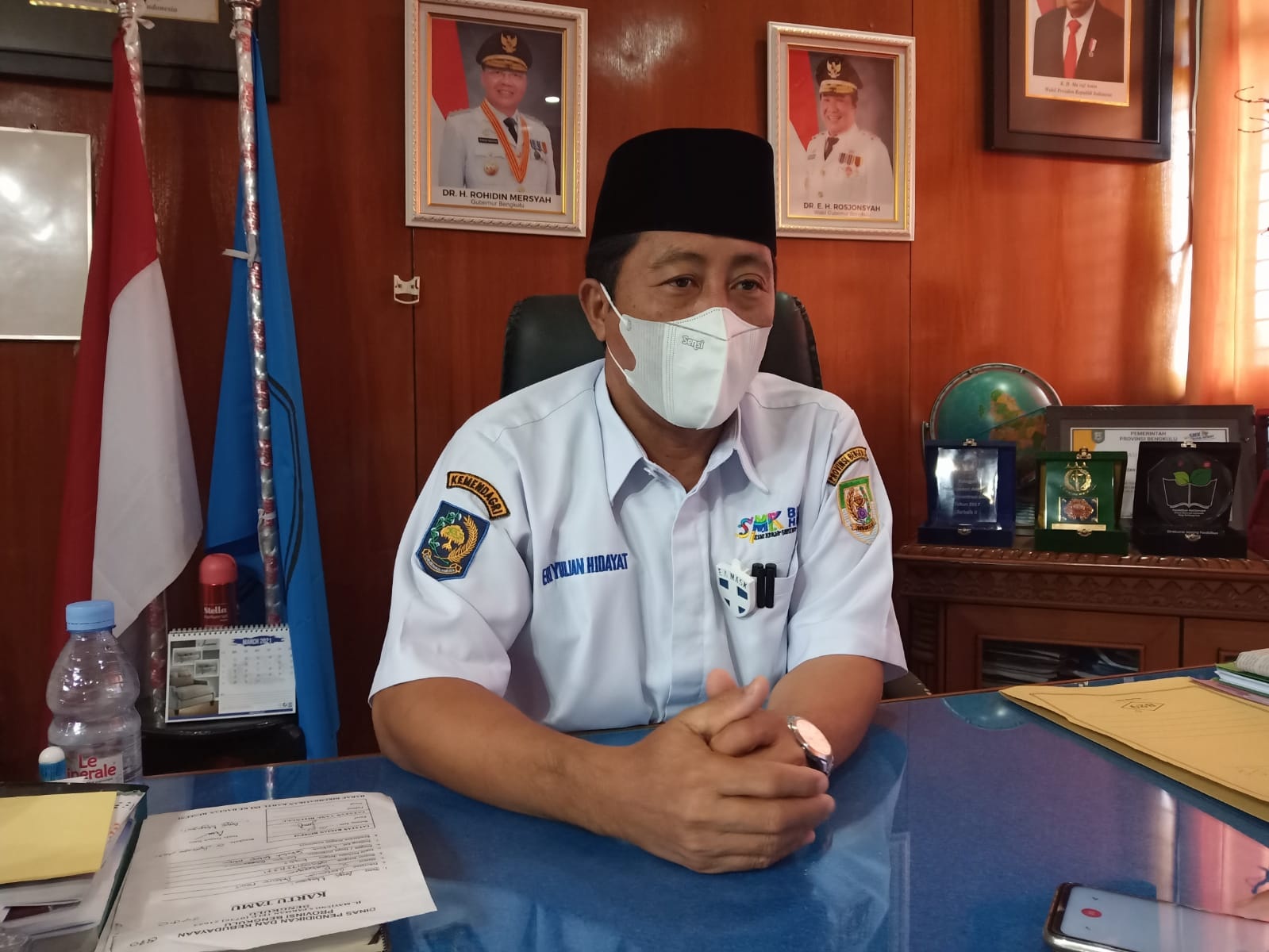 Dikbud Provinsi Bengkulu Rekomendasikan Sekolah KBM Tatap Muka