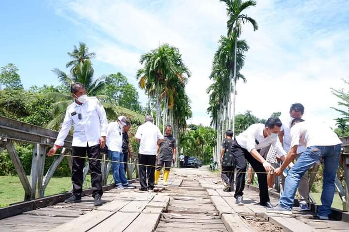 Bupati Mian Percepat Pembangunan Jembatan Tanjung Putus