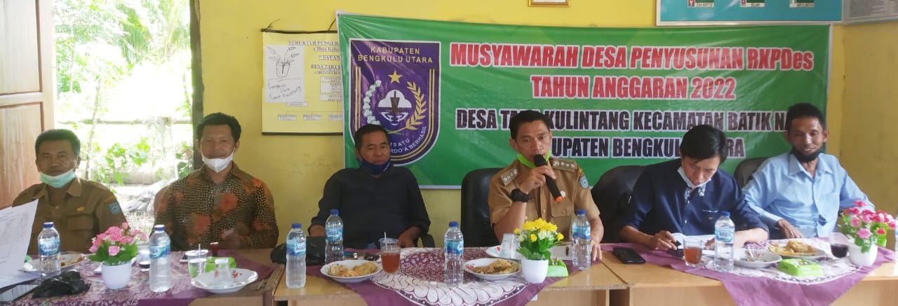 Sadei Taba Kulintang Gelar Musdes RKPDes