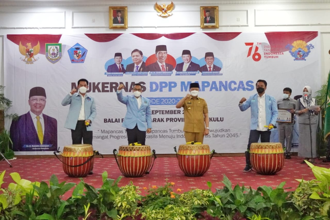 Mukernas Mahasiswa Pancasila di Bengkulu, Ini Pesan Gubernur Rohidin