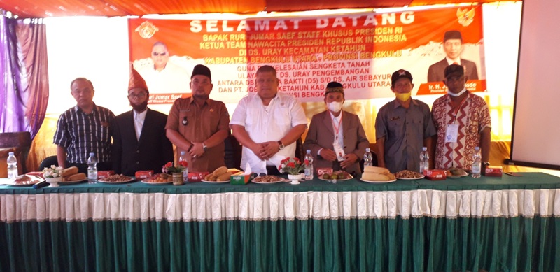 Sengketa Tanah Adat Urai Dibawa Staf Khusus Presiden RI ke Pusat