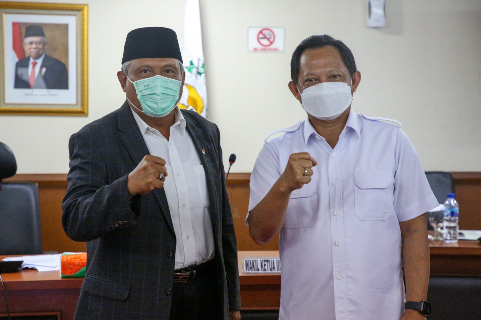 Rapat dengan Mendagri, Bang Ken Sampaikan Soal DOB, Revitalisasi Pasar Perkotaan dan Pemilu