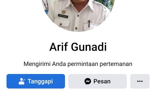 Waspada, Banyak Akun Facebook Palsu Mengatasnamakan Pejabat Kota Bengkulu