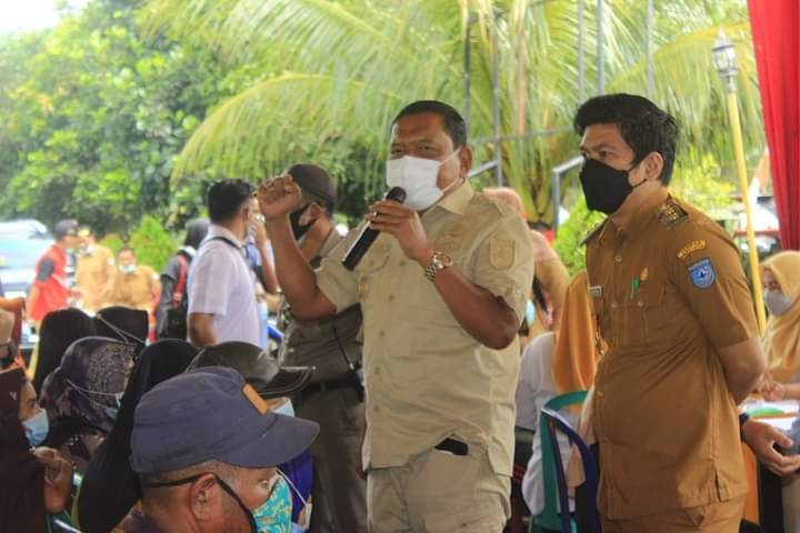 Bersama Wabup, Bupati Mian Sambangi Gebyar Vaksinasi