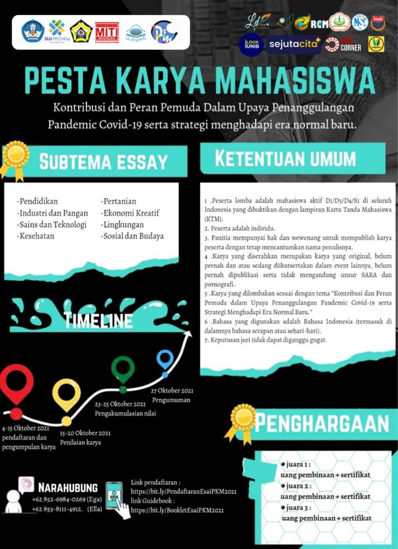 UKM P3M Unib Gelar Pesta Karya Mahasiswa 2021