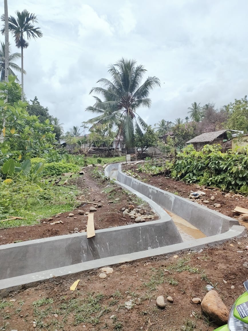 Atasi Banjir, Lubuk Semantung Bangun Drainase