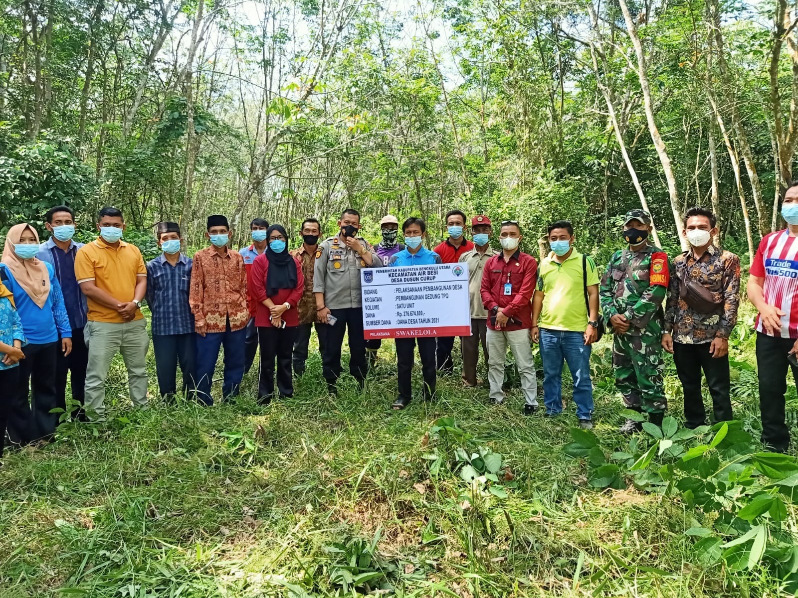 Dusun Curup Akhirnya Memiliki Gedung TPQ