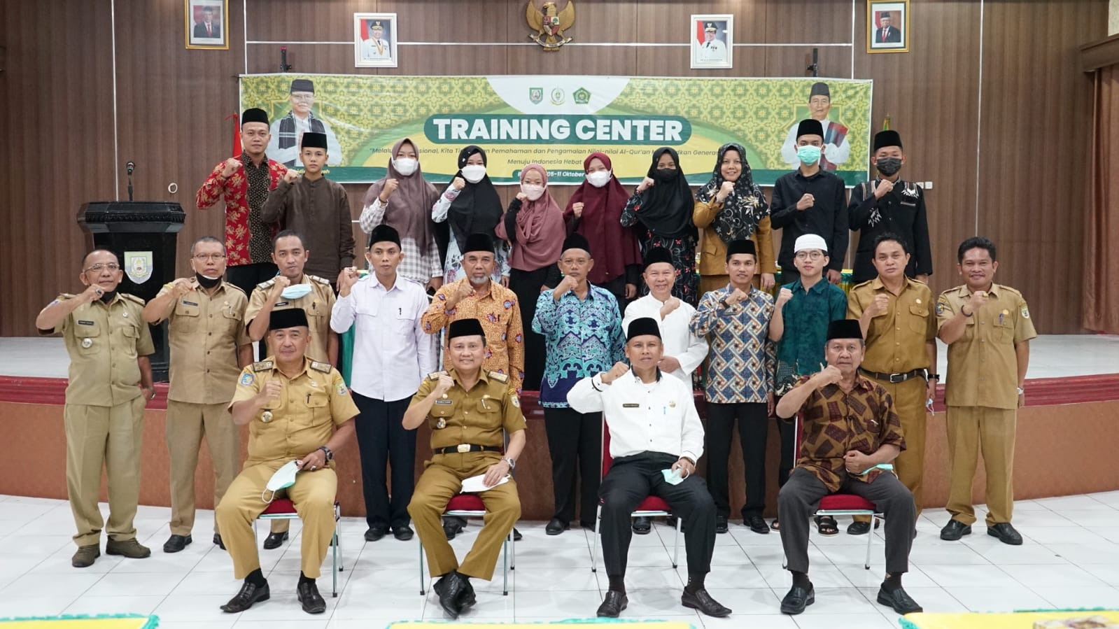 Kontingen STQN  Bengkulu Masuk Training Center