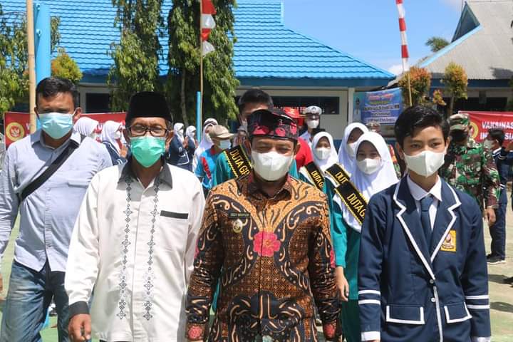 Gandeng BIN, Pemkot Bengkulu Vaksin Pelajar Kota