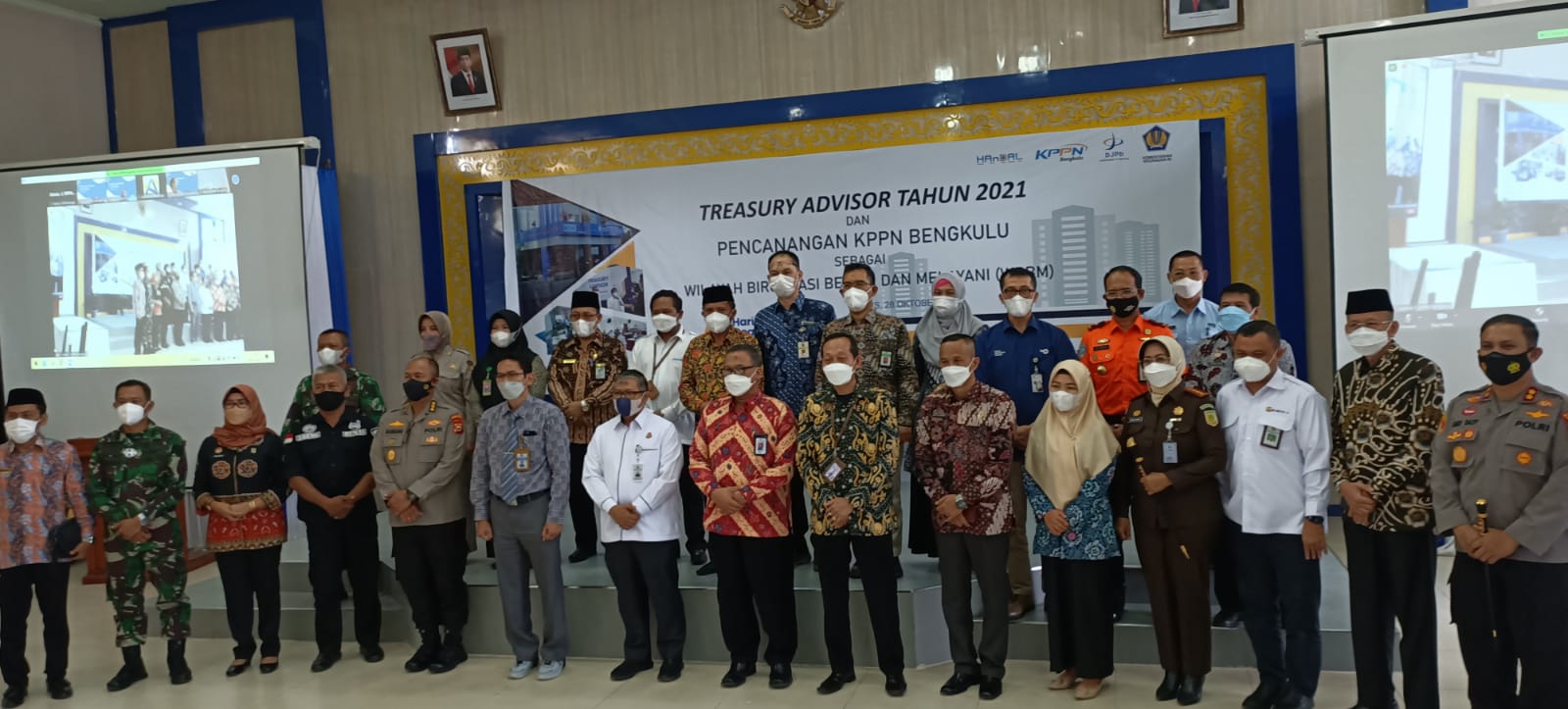 KPPN Bengkulu Gelar Treasury Advisor 2021