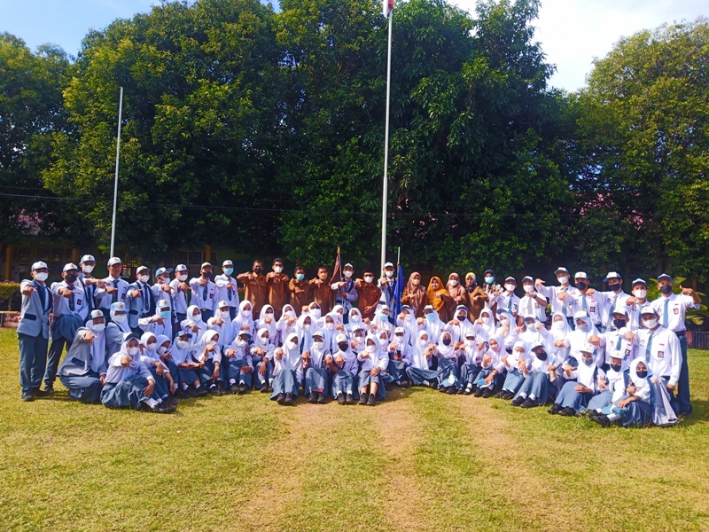 Pengurus OSIS SMAN 7 Kota Bengkulu Dilantik