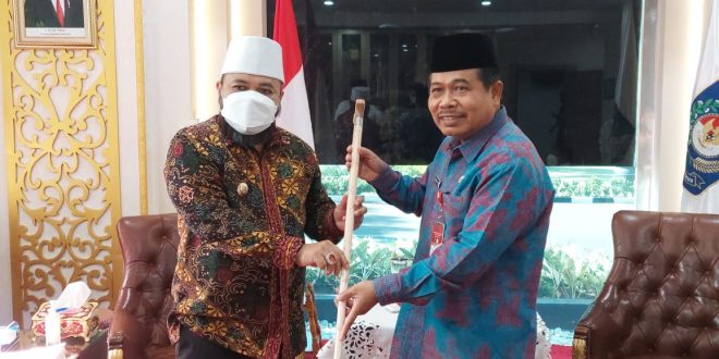 Walikota Promosikan Program Kerja di Kemendagri