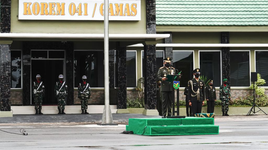 Korem 041 Gamas Peringati Hari Pahlawan