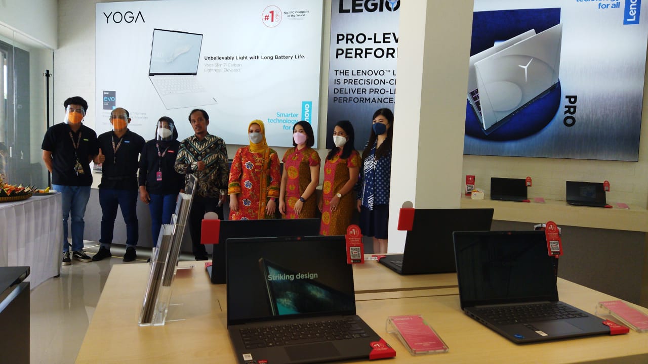 Open Exlusive Store, Lenovo Tawarkan Laptop Kualitas Premium