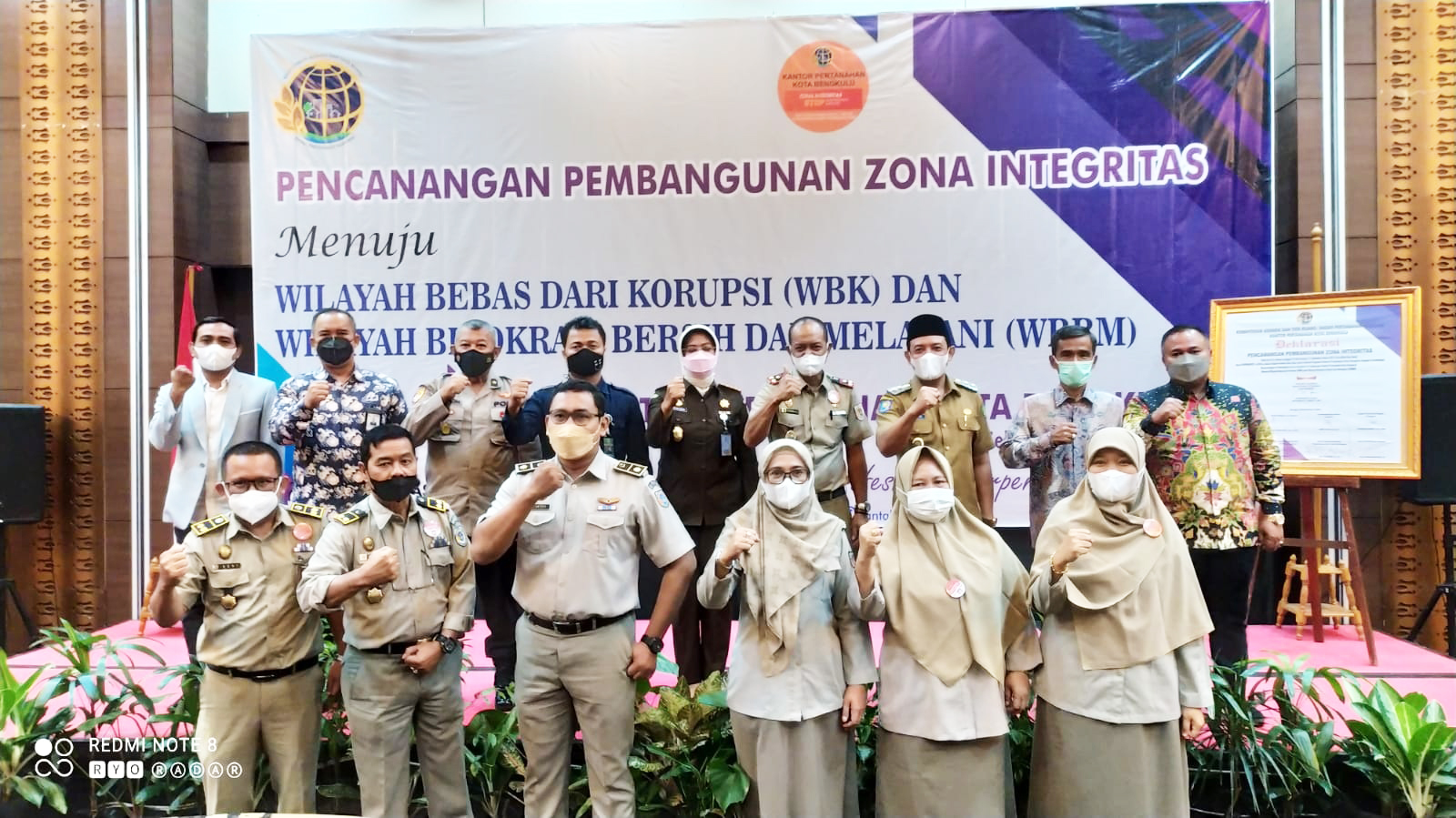 Jajaran BPN  Bertekad Wujudkan WBBM