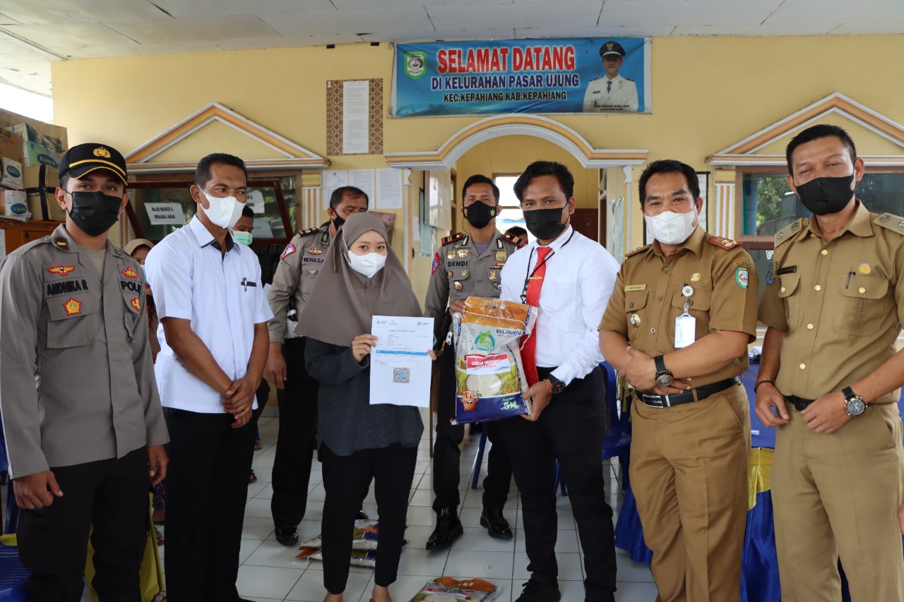 Ikut  Serbuan Vaksinasi, Warga Kepahiang Diberi Doorprize 5 Kg Beras