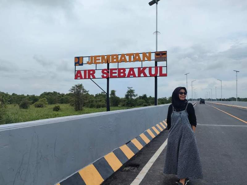 Jembatan Air Sebakul Jadi Tempat Selfie