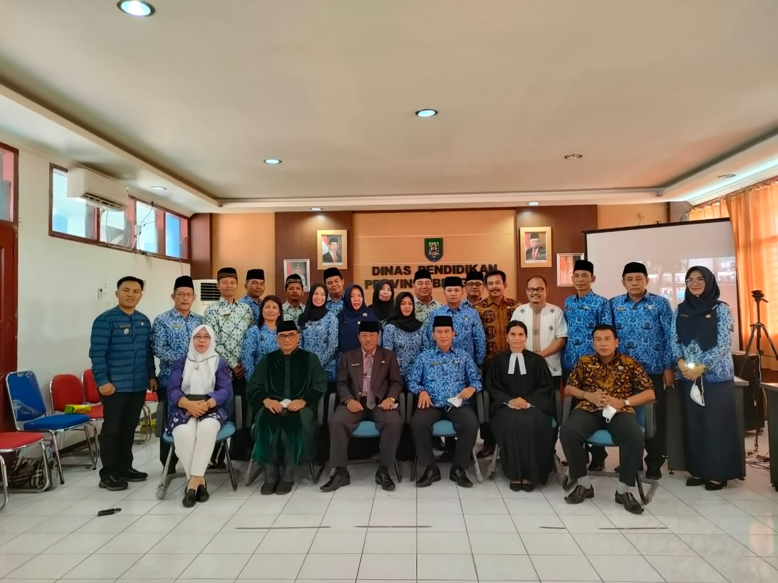 99 Orang Kepala SMAN/SMKN se-Provinsi Bengkulu Dimutasi