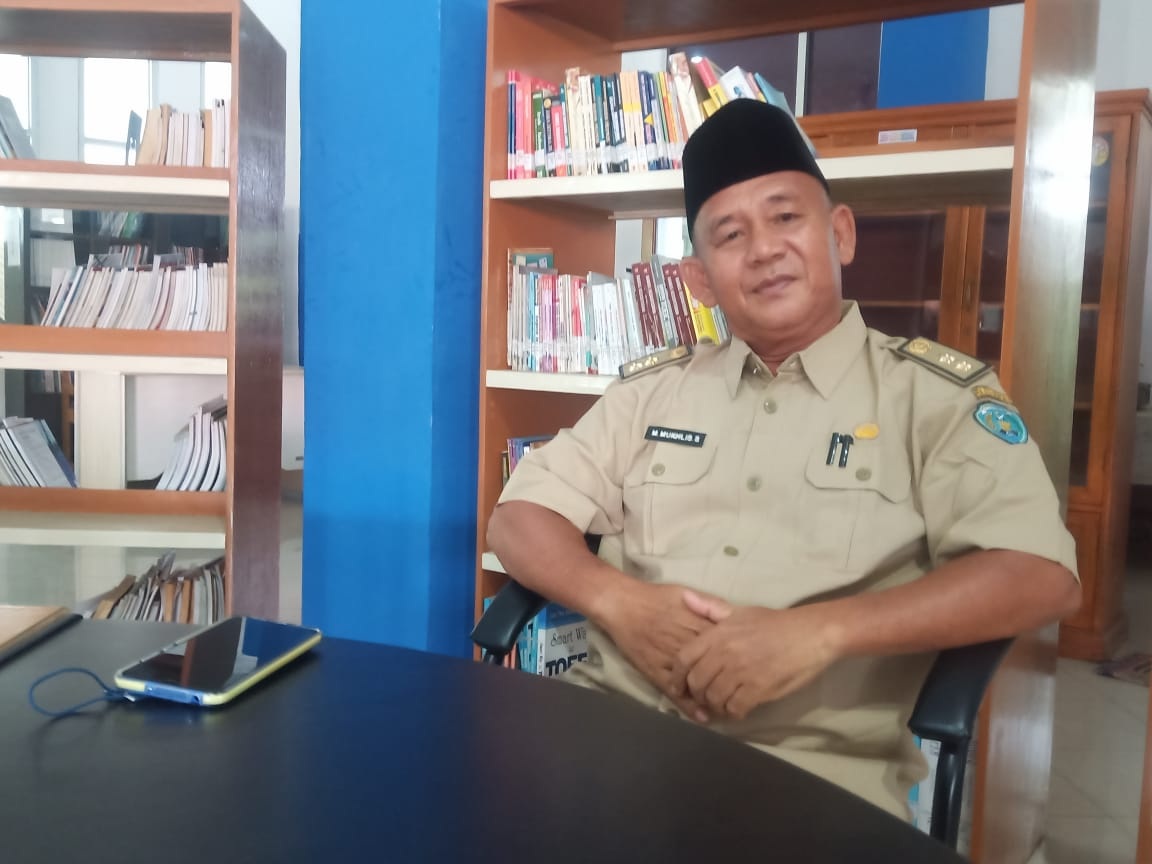 Pintu Dibuka Lebar-Lebar, Pengunjung Perpustakaan Masih Sepi