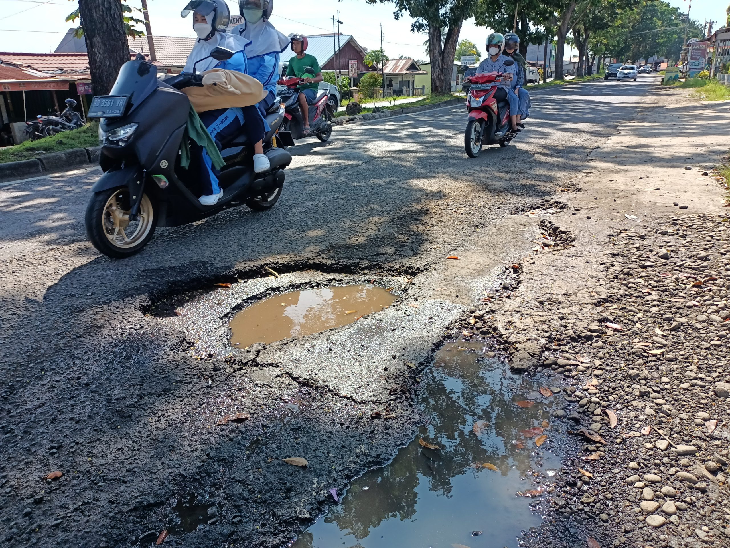 Jalan Hibrida Ini Hampir Setiap   Hari Ada Yang Kecelakaan