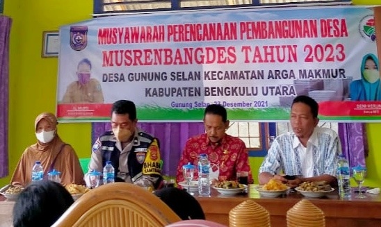 Asmara Gunung Selan Diserap Dalam  Musrenbangdes