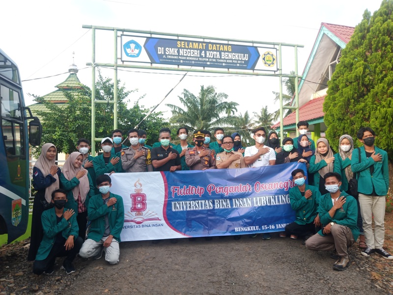 Universitas Bina Insan Bersinergi dengan SMKN 4 Kota Bengkulu