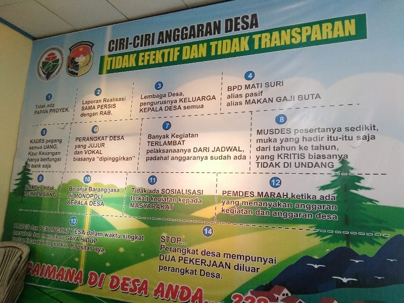 Ini 13 Ciri Anggaran Desa Berpotensi Bermasalah