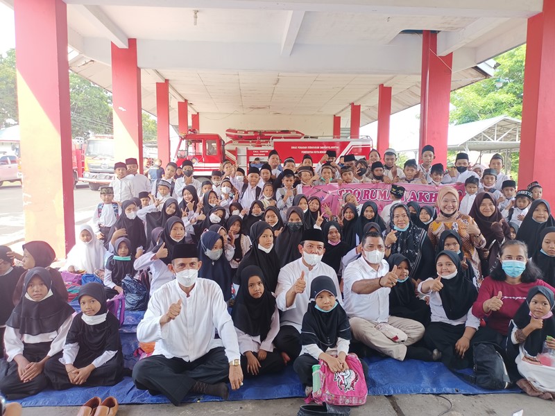 Riang Sekali, 105 Anak Rumah Akhlak Belajar di PBK