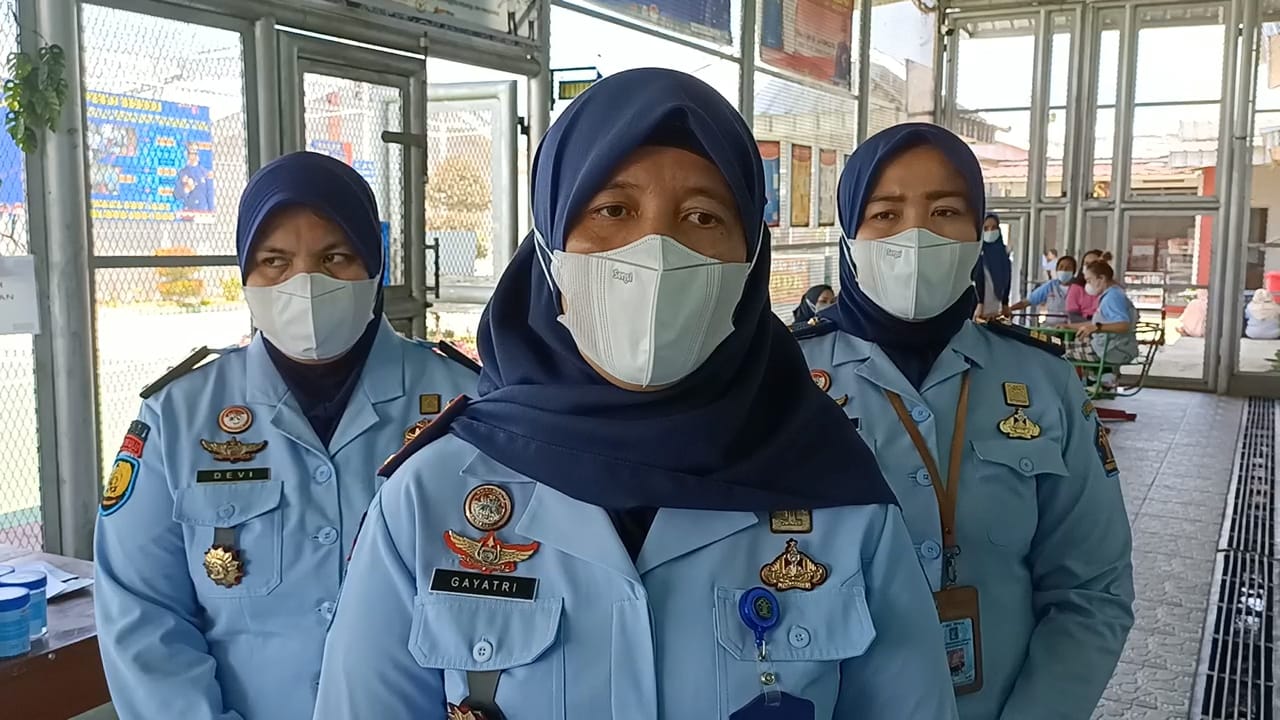 Lapas Perempuan Bengkulu Gelar Tes Urine