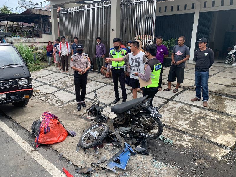 Tabrakan Beruntun, Dua Warga Kepahiang MD