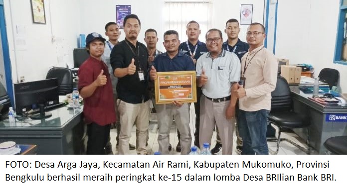 Melihat Kisah Sukses Desa Arga Jaya Raih Peringkat 15 Lomba Desa BRIlian