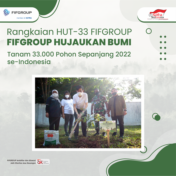 FIFGROUP Laksanakan Kegiatan Tanam Pohon di Mandalika