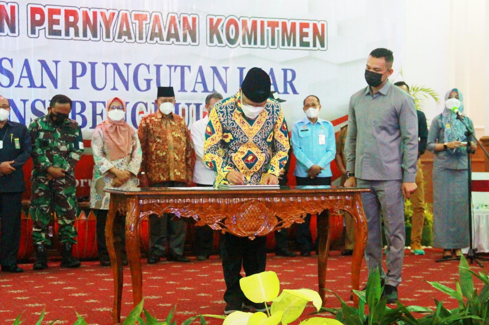 Bengkulu jadi Provinsi Perdana Canangkan Komitmen Bebas Pungli