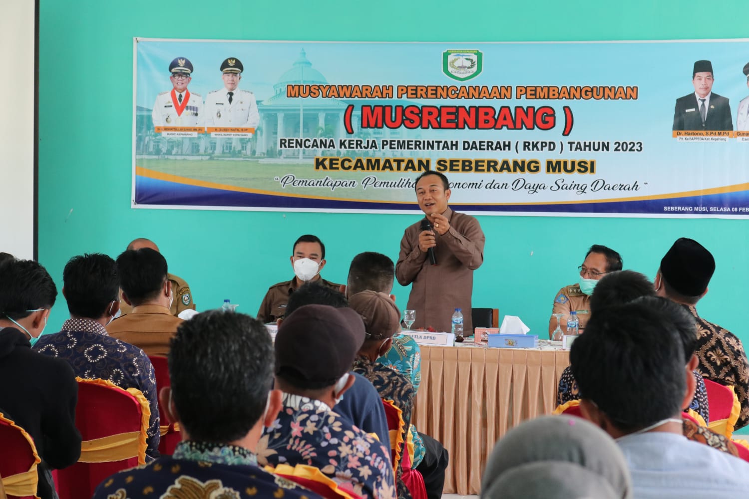 Ketua DPRD Kepahiang Hadir di Musrenbangcam Seberang Musi