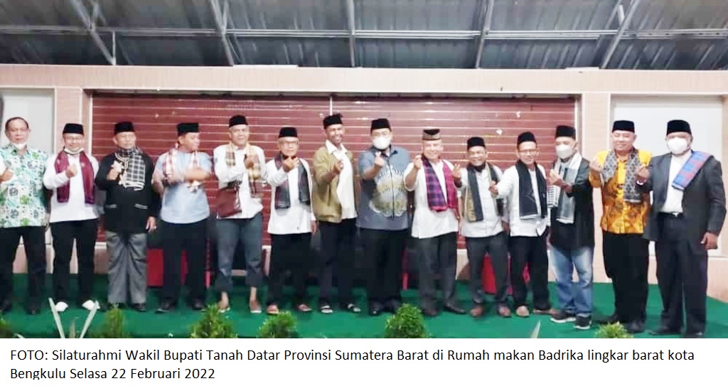 Wabup Tanah Datar, Ternyata Orang Bengkulu