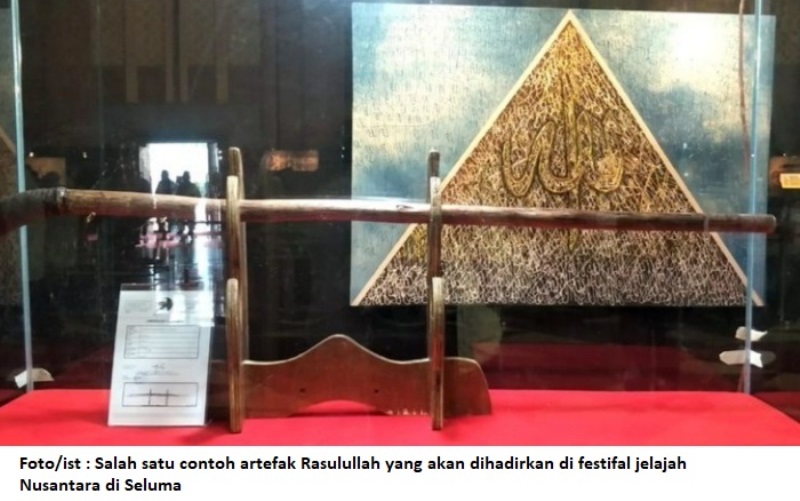 Jelajah Nusantara Hadirkan Artefak Rasulullah di Seluma