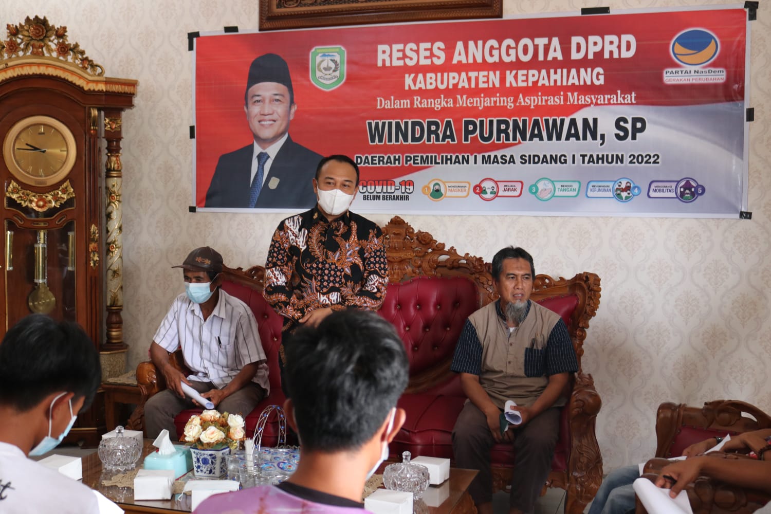 Unsur Pimpinan dan Anggota DPRD Kepahiang Laksanakan Reses