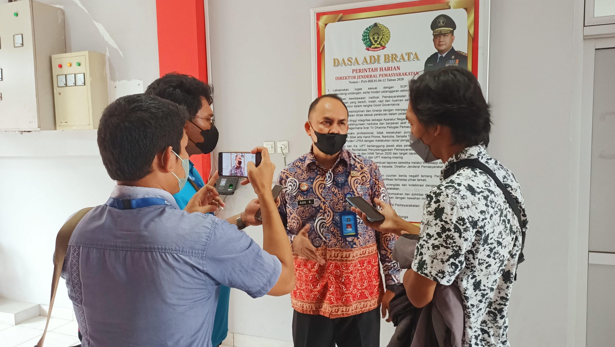 Warga Binaan Lapas Bengkulu Divaksin Booster