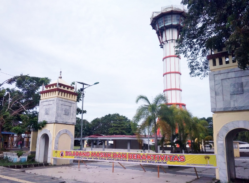 View Tower Sudah Rapuh, Patuhi Peringatan