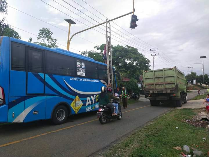 Dishub Bengkulu Selatan Perbaikan Warning Light