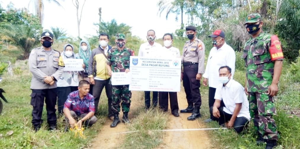 Pagar Ruyung Lakukan Titik Nol, Juga Salurkan BLT DD