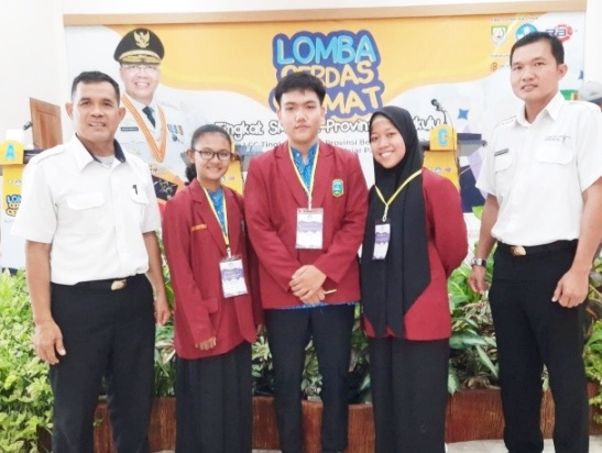 SMAN 5 BU Raih Harapan III Cerdas Cermat Tingkat Provinsi