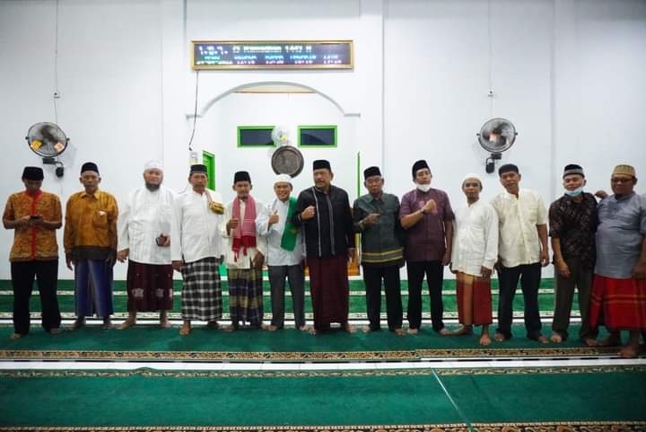 Bupati Mian Tutup Agenda Safari  Ramadan  di Masjid Jamik Nurul Huda