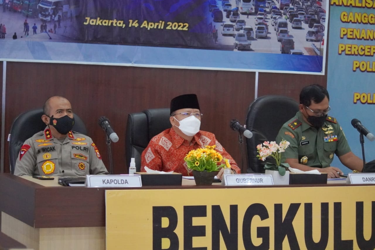 Gubernur Rohidin: Kebutuhan Pokok dan BBM di Provinsi Bengkulu Menjelang Lebaran Tercukupi