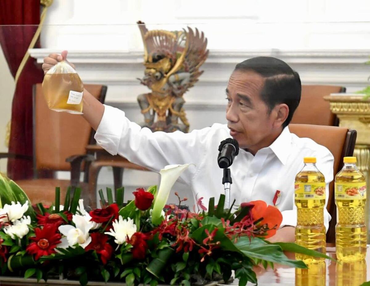 Jokowi: Indonesia Resmi Larang Ekspor Minyak Goreng
