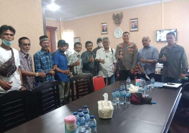 Polres BU Gelar Mediasi Konflik Warga BU dan PT SIL