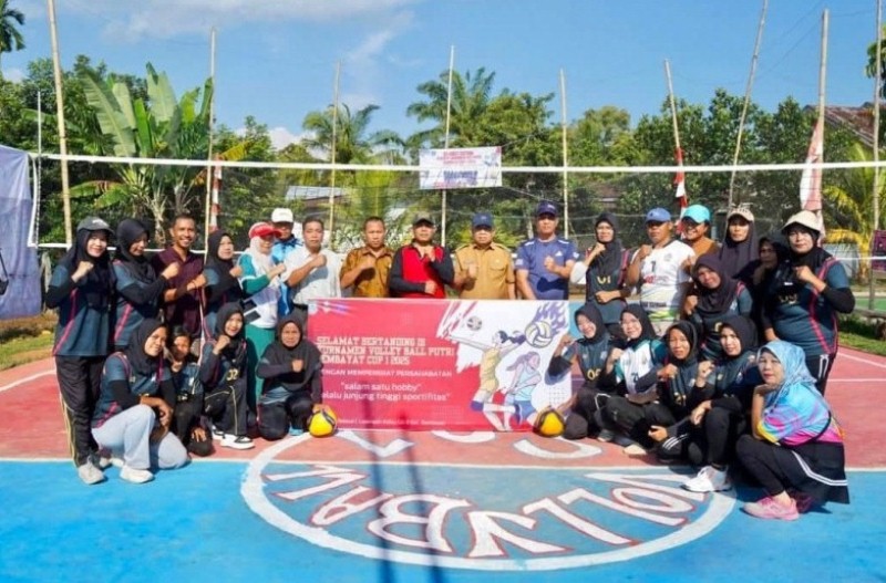 Wakil Bupati Seluma Buka Turnamen Volley Sembayat Cup