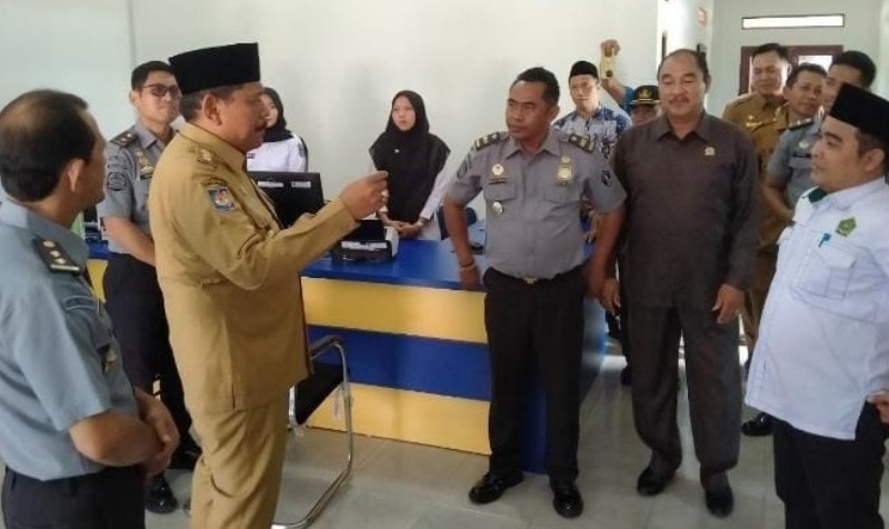 Bupati Mian Resmikan Gedung Unit Kerja Kantor Imigrasi Kelas I di  Kecamatan Ketahun 