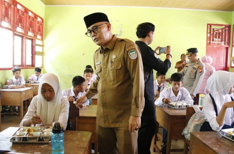 Dapur SPPG 2 Polres Seluma Dilaunching, Program MBG Sudah Berangsur Jalan